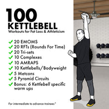 Load image into Gallery viewer, 100 Kettlebell Workouts for Fat Loss & Athleticism