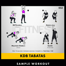 Load image into Gallery viewer, Tabata Madness- 50 Conditioning Workouts