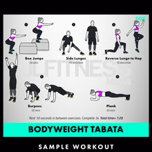 Load image into Gallery viewer, Tabata Madness- 50 Conditioning Workouts