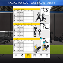 Load image into Gallery viewer, 8 Week Muscle Building Training Plan- PDFs