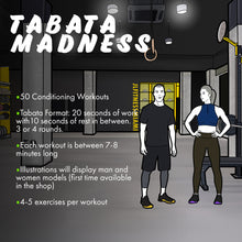 Load image into Gallery viewer, Tabata Madness- 50 Conditioning Workouts