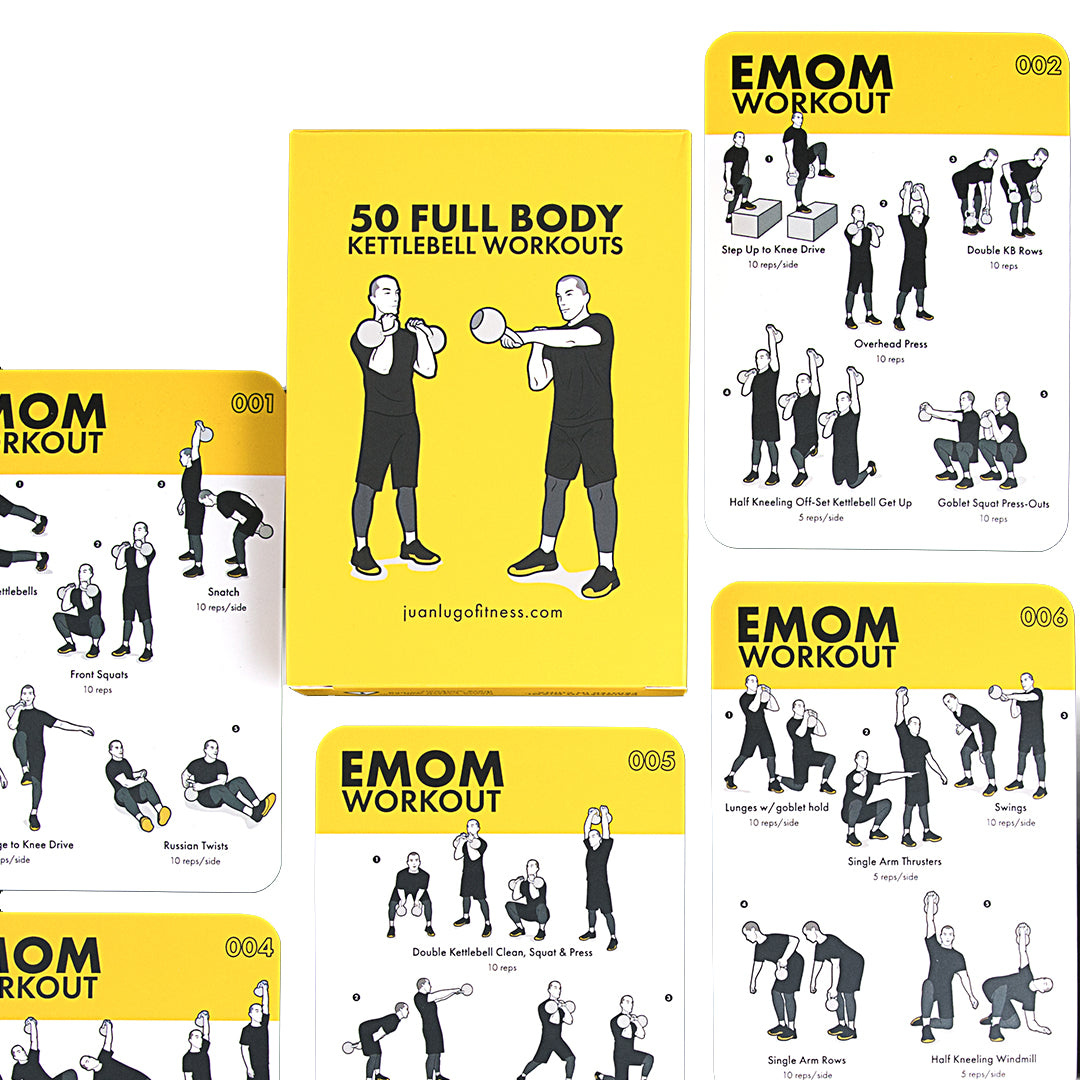 Kettlebell Workout Cards by JLFITNESSMIAMI - Main Image