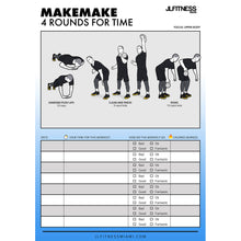 Load image into Gallery viewer, For Time: Ultimate 50 Kettlebell Workout Challenge. Printable Performance Logs for Intermediate to Advanced Trainees.