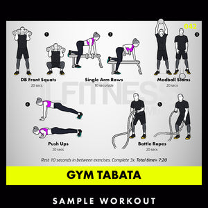 Tabata Madness- 50 Conditioning Workouts