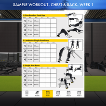 Load image into Gallery viewer, 8 Week Muscle Building Training Plan- PDFs